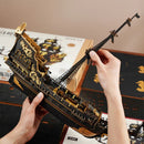 3D Puzzle Pirate Ship Seahorse 603pcs DIY