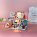 DIY 3D House Puzzle Pink Cafe 339pcs