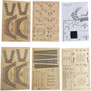 DIY 3D Wood Puzzle - Eiffel Tower - 22pcs