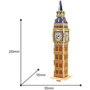 DIY 3D Wood Puzzle - Big Ben - 24pcs
