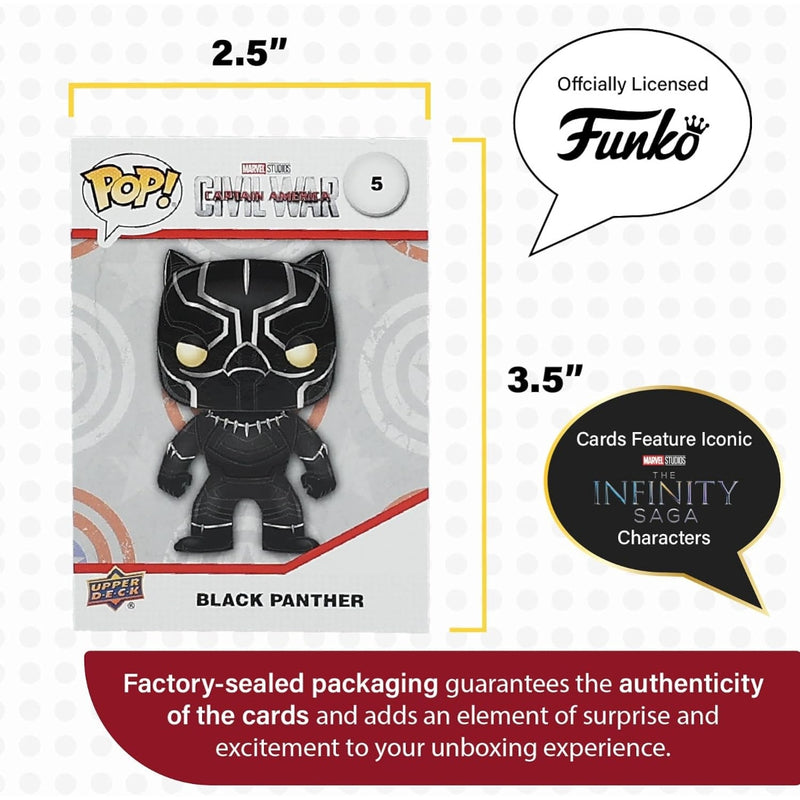 Funko Pop! Trading Cards Marvel The Infinity Saga Full Box 24 Pack