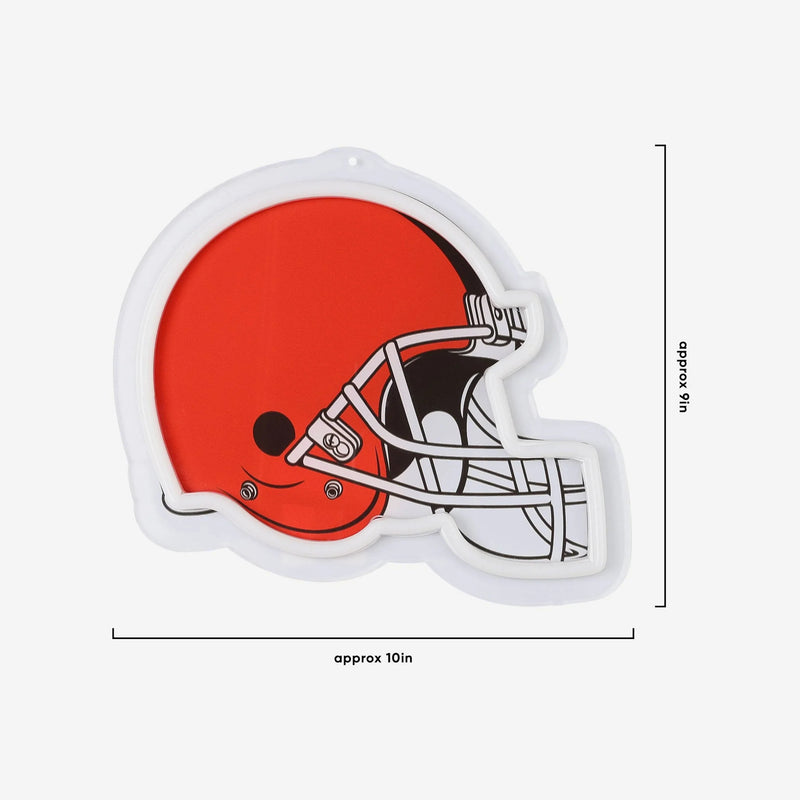 NFL Fan Chain, Big Neon Light Up Team Logo - Cleveland Browns