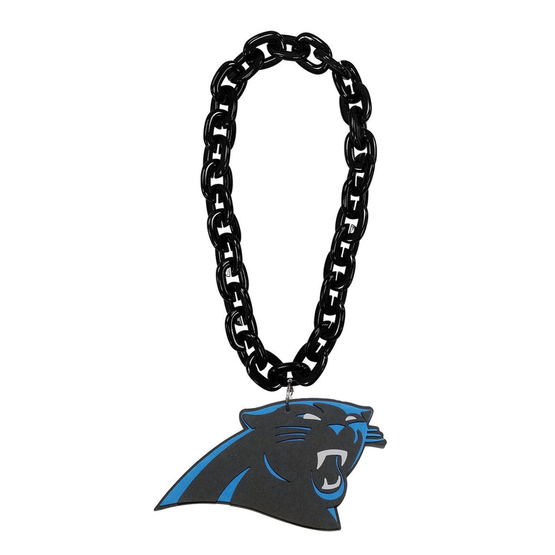 NFL Fan Chain, Big Neon Light Up Team Logo - Carolina Panthers