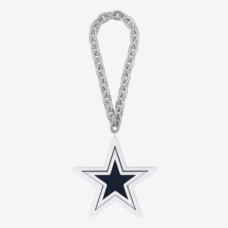 NFL Fan Chain, Big Neon Light Up Team Logo - Dallas Cowboys