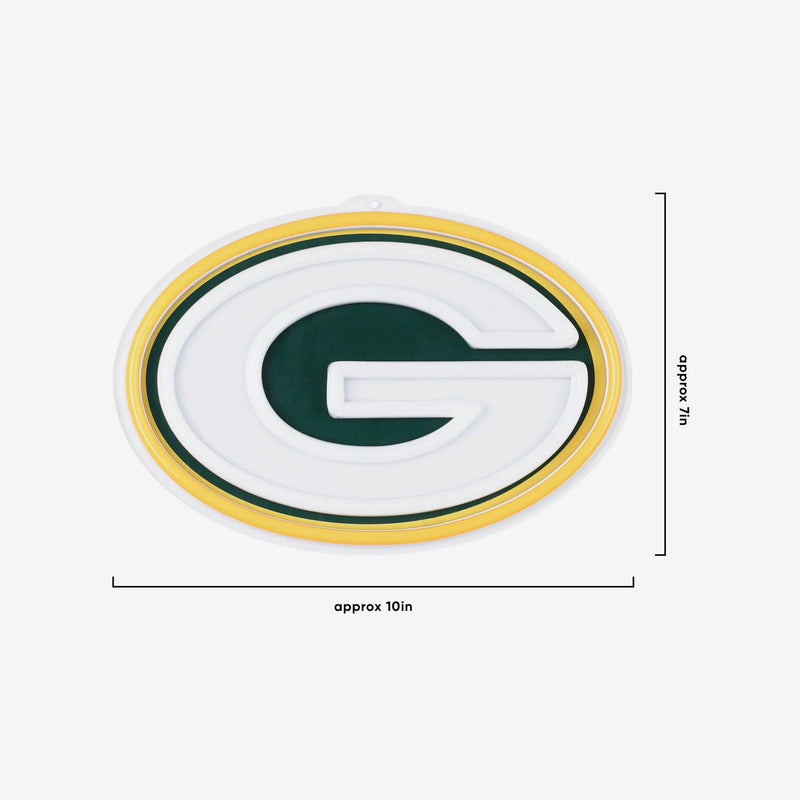 NFL Fan Chain, Big Neon Light Up Team Logo - Green Bay Packers