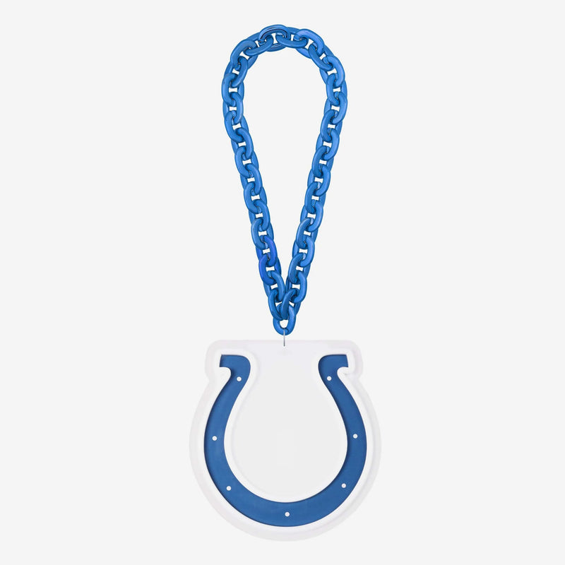 NFL Fan Chain, Big Neon Light Up Team Logo - Indianapolis Colts