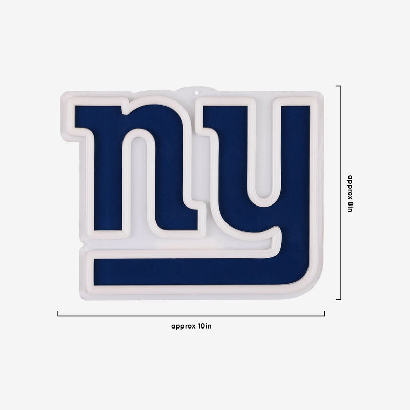 NFL Fan Chain, Big Neon Light Up Team Logo - New York Giants