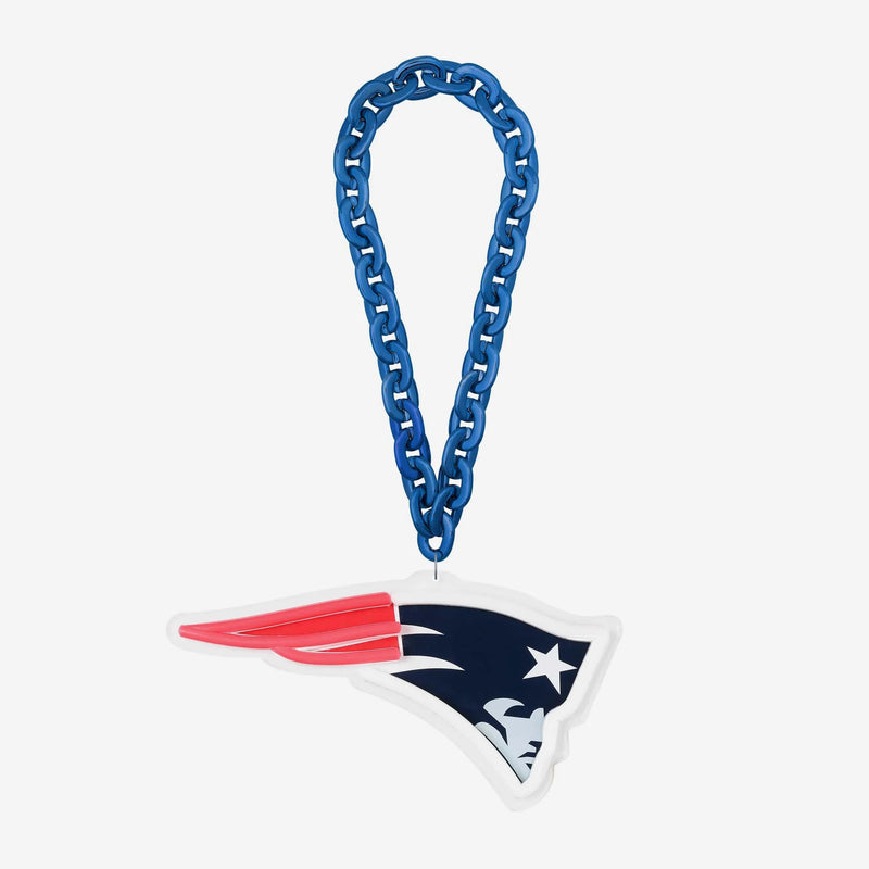 NFL Fan Chain, Big Neon Light Up Team Logo - New England Patriots