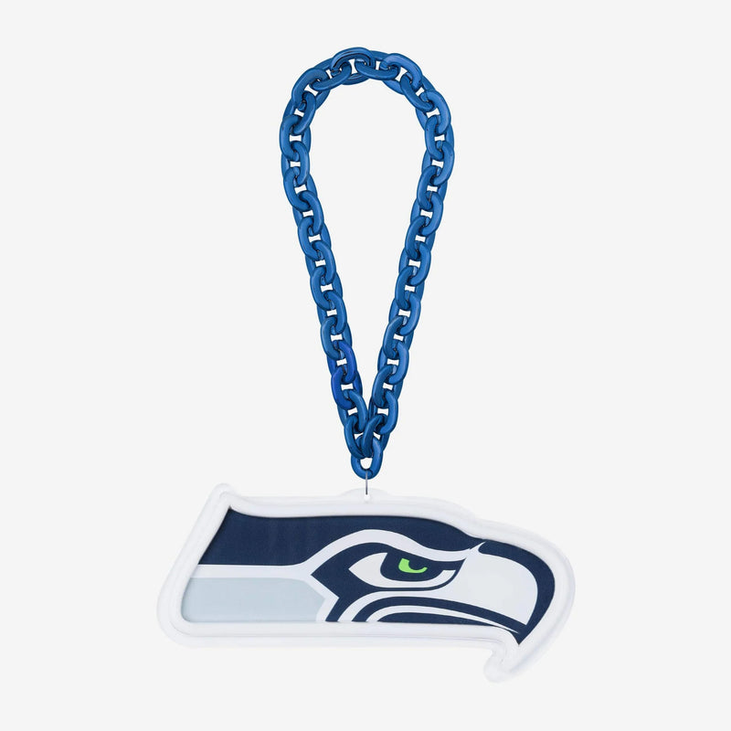 NFL Fan Chain, Big Neon Light Up Team Logo - Seattle Seahawks