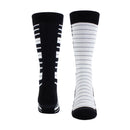 Piano Keyboard Socks Crew Knit 1 Pair