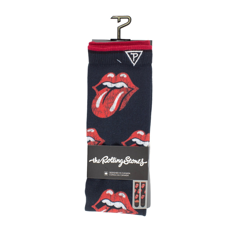 The Rolling Stones Socks Distressed Tongue 1 Pair