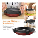 Silicone Food Strainer Black