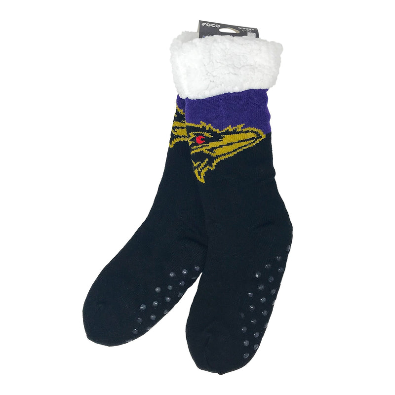 NFL Footy Sherpa Sock Slippers (Women's 6-10)