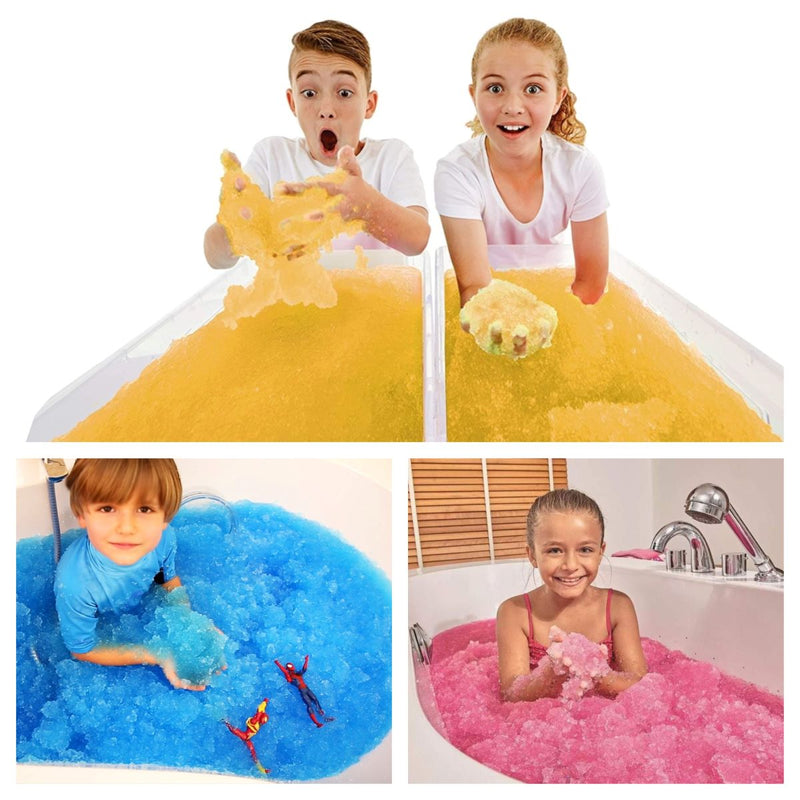 3pk Slime Bath Gelli Baff - Yellow, Blue, Pink Pack