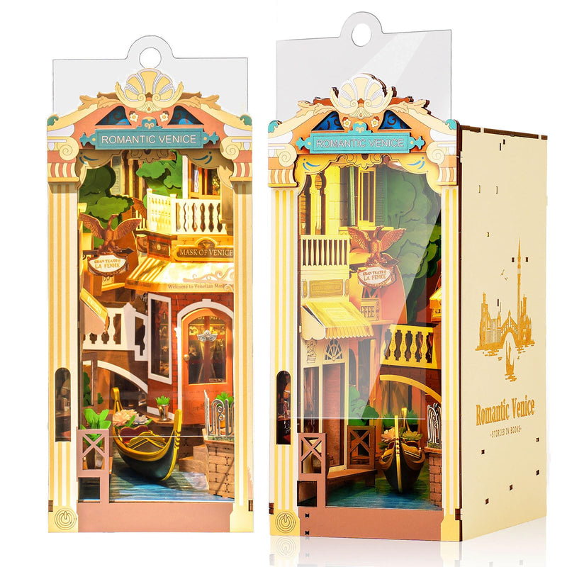 DIY 3D Book Nook Kit - Romantic Venice 110pcs