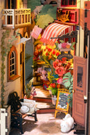 DIY 3D Book Nook Kit - Floral Corner 164pcs