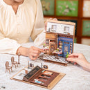 DIY 3D Book Nook Kit - Paris Arcade Dating 148pcs