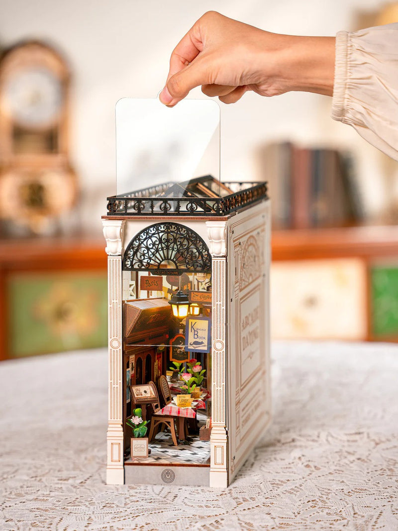 DIY 3D Book Nook Kit - Paris Arcade Dating 148pcs