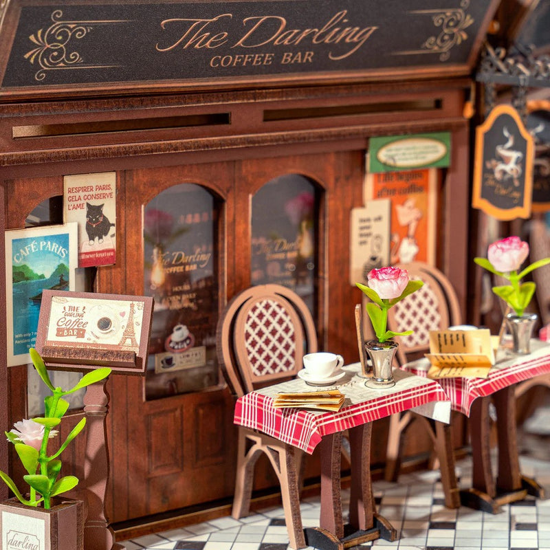 DIY 3D Book Nook Kit - Paris Arcade Dating 148pcs