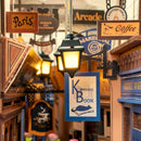 DIY 3D Book Nook Kit - Paris Arcade Dating 148pcs