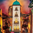 DIY 3D Book Nook Kit: Street Scene 196 pieces
