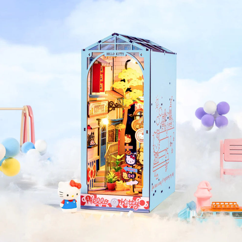 DIY 3D Book Nook Kit - Hello Kitty: Town Square 169pcs