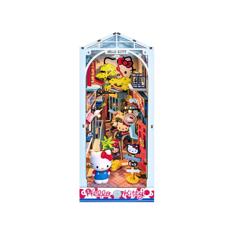 DIY 3D Book Nook Kit - Hello Kitty: Town Square 169pcs