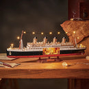 3D Puzzle 1912 Ocean Liner 433pcs DIY Lights Up