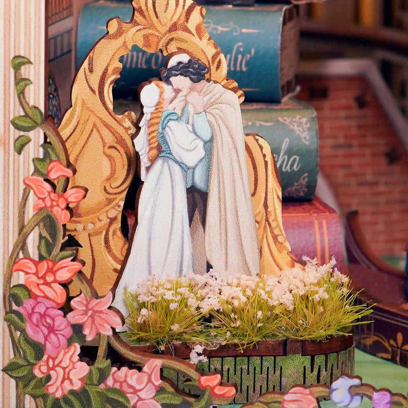DIY 3D Book Nook Kit: Shakespeare's Verse 212pcs