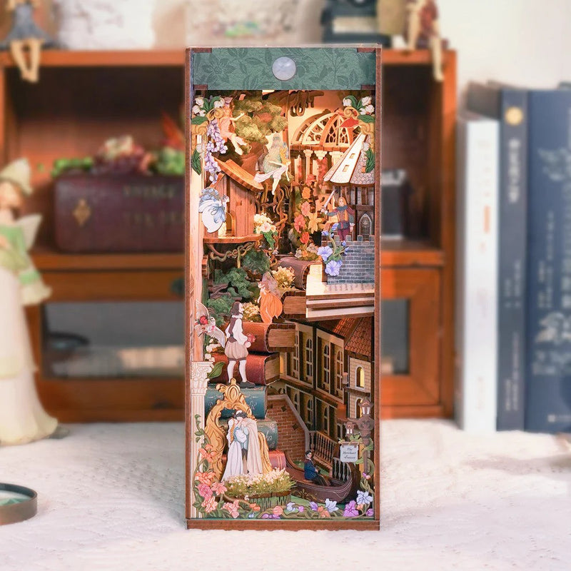DIY 3D Book Nook Kit: Shakespeare's Verse 212pcs