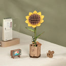 DIY 3D Wood Puzzle Sunflower 86pcs