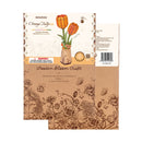 DIY 3D Wood Puzzle Orange Tulip 76pcs