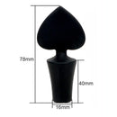 Wine Stopper Black and Red Poker Card Suits 4 Pack