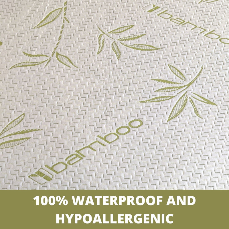 Bamboo Mattress Protector Hypoallergenic Waterproof Cover - Flashpopup.com