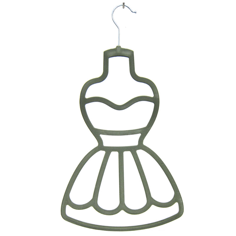 Gourmet Home Hangers 2Pc Dress Gray - Flashpopup.com