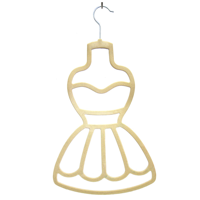 Gourmet Home Hangers 2Pc Dress Ivory - Flashpopup.com