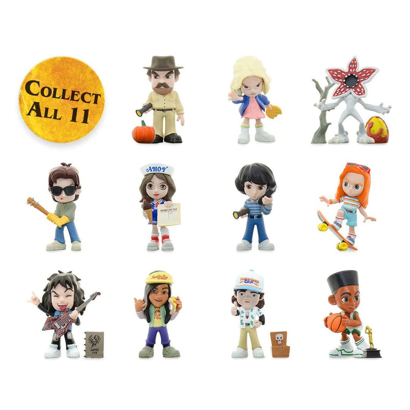 Stranger Things 2 Pack Set - Upside Down Capsule (14 cards and 2 Mystery Figure & Accessories) - Flashpopup.com