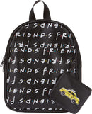 Leather Backpack with Coin Purse - Friends, 10.5''