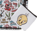 Leather Backpack with Coin Purse - Looney Tunes, 10.5''