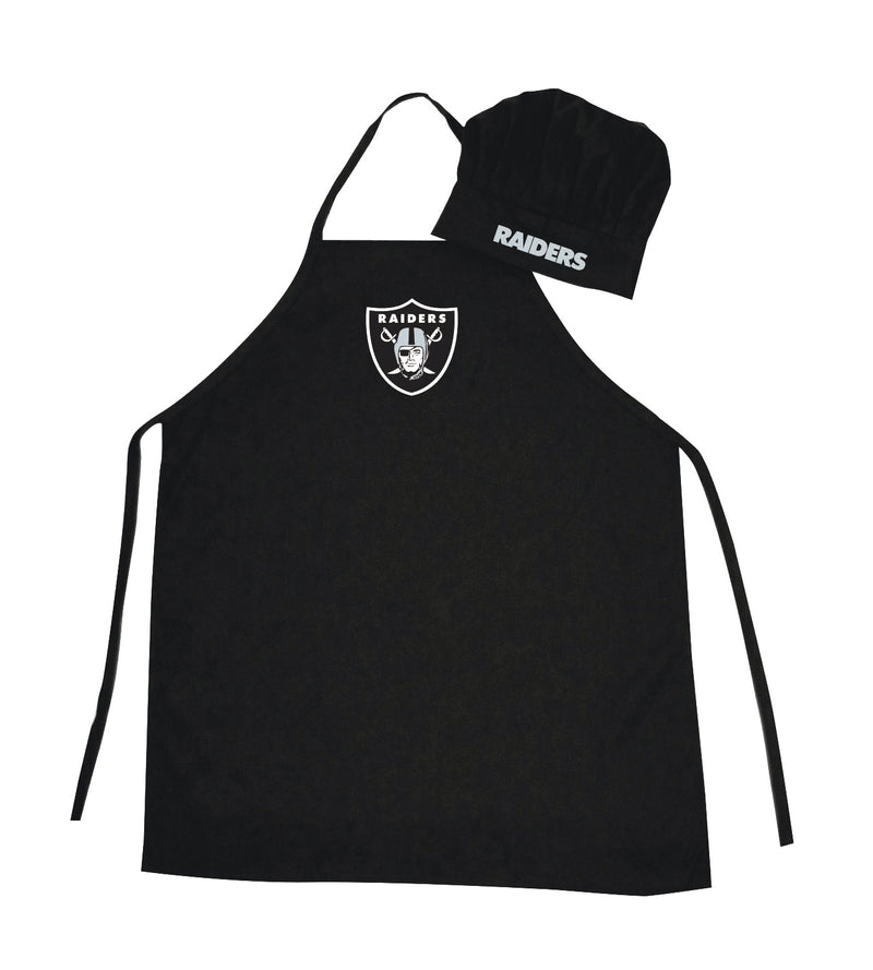 NFL Apron & Chef Hat - Raiders - Flashpopup.com