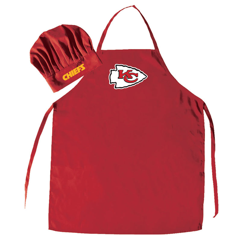NFL Apron & Chef Hat - Kansas City Chiefs - Flashpopup.com