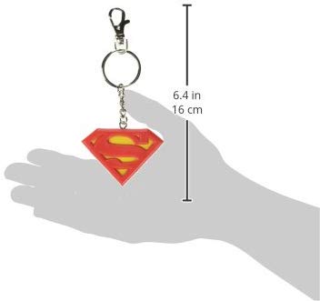 DC Superman Logo Keychain Animated bendable - Flashpopup.com