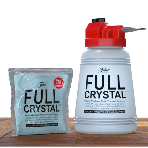 As Seen On Tv Fuller Brush Full Crystal Outdoor Glass Cleaner - Flashpopup.com