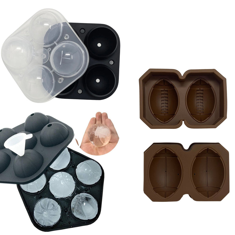 Ice Tray - Sports, 3 Pack - Modeling Chocolate & Ice - Flashpopup.com
