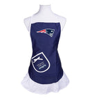 Sports Nfl Hostess Apron New England Patriots - Flashpopup.com