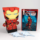 Marvel Iron Man SnapBot Pulp Heroes Pull Back - Flashpopup.com