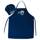 NFL Los Angeles Rams Apron & Chef Hat for BBQ & Cooking - Flashpopup.com