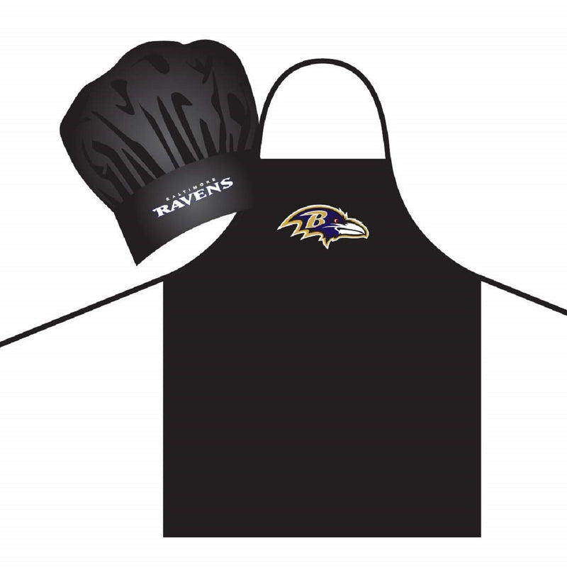 NFL Apron & Chef Hat - Baltimore Ravens - Flashpopup.com