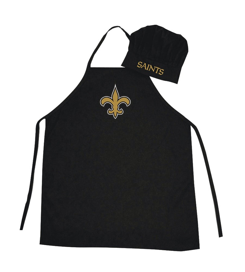 NFL Apron & Chef Hat - New Orleans Saints - Flashpopup.com