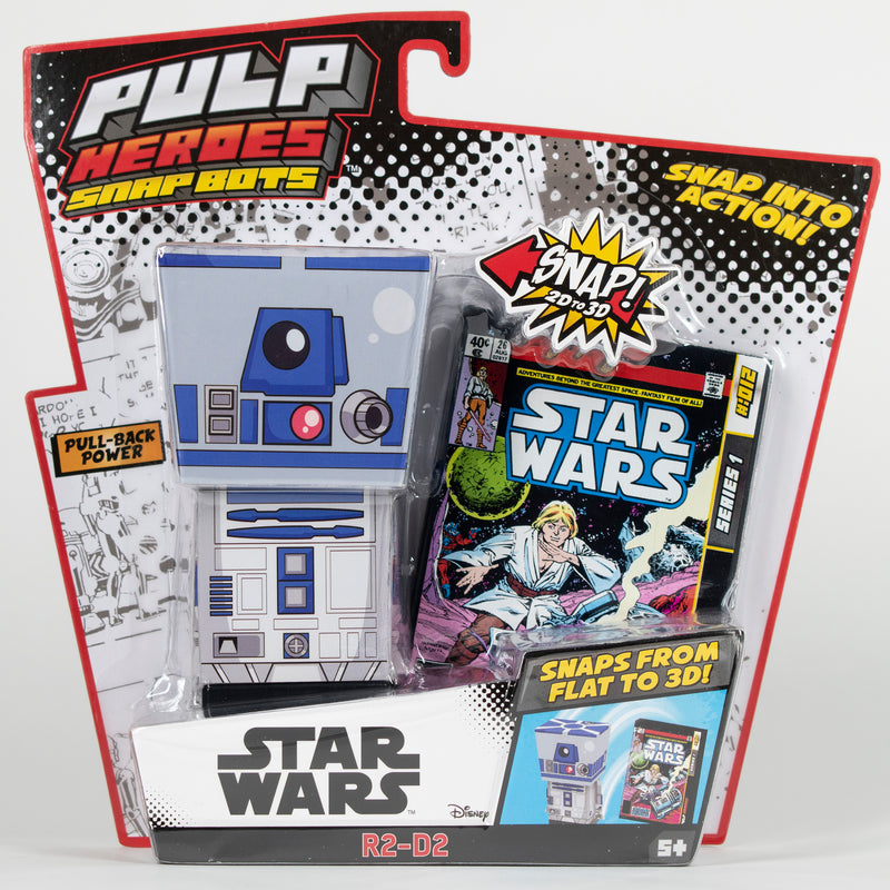 Star Wars R2D2 SnapBot Pulp Heroes Pull Back - Flashpopup.com